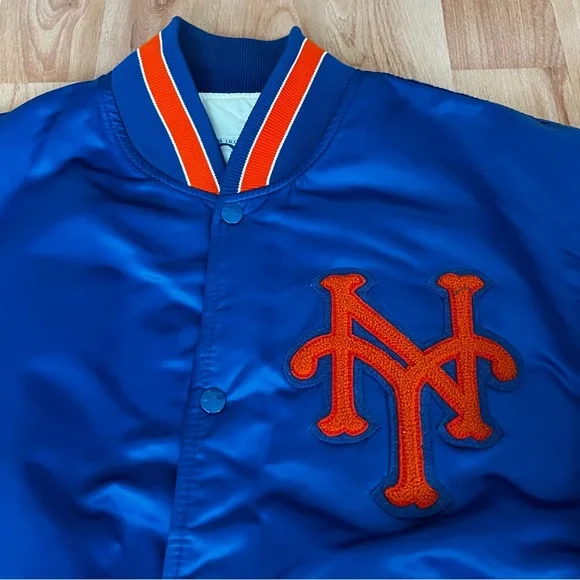 New York Mets Vintage Jacket by Starter XL - Picture 2 of 9